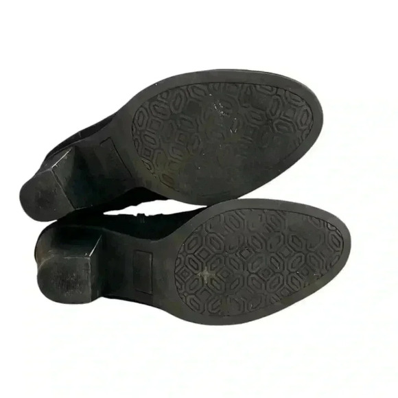 American Rag Booties Black Ariane Almond Toe Ankle Boots Size 7.5 - Picture 8 of 8